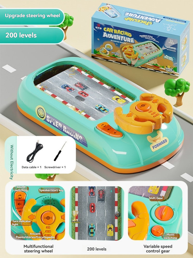 Children's Steering Wheel Simulation Toy