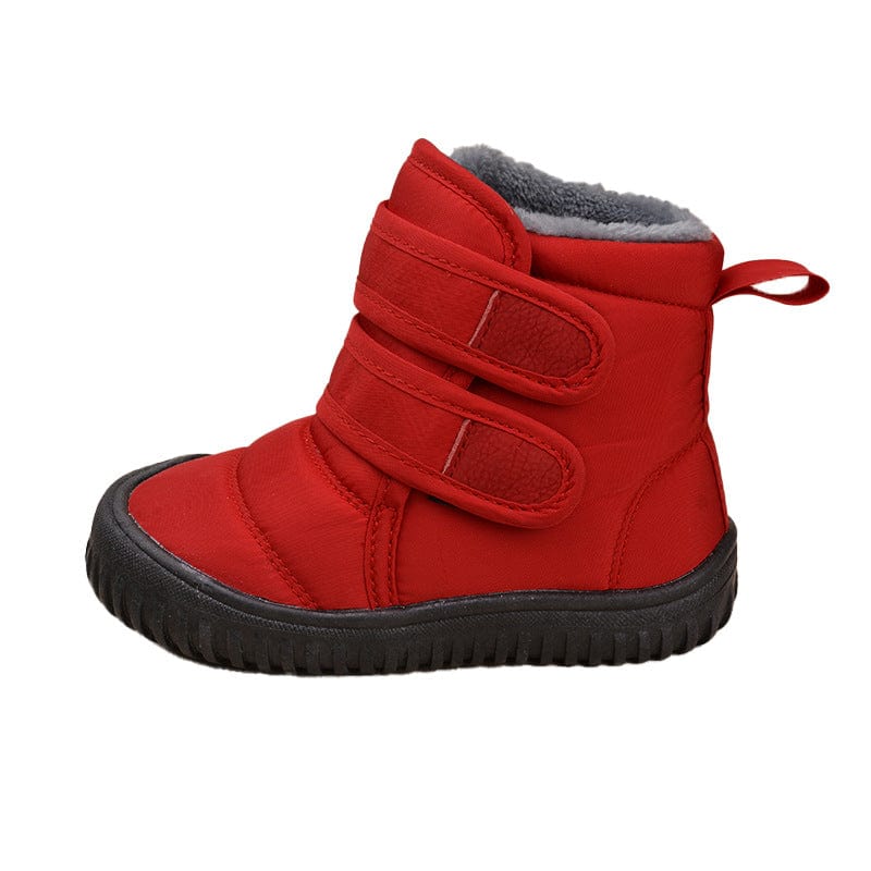 SnowySteps™ Velcro Winter Boots – Plush & Warm Casual Cotton Shoes