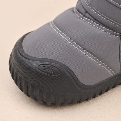 SnowySteps™ Velcro Winter Boots – Plush & Warm Casual Cotton Shoes